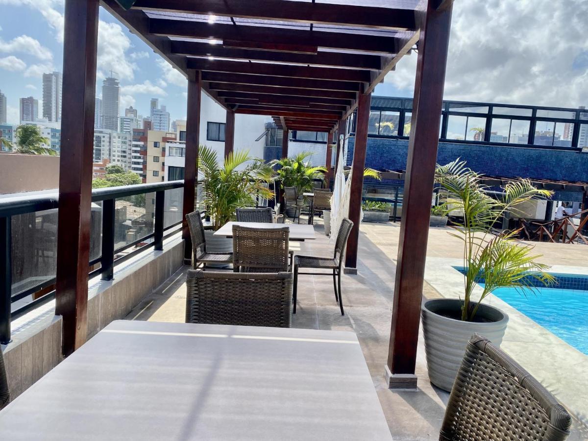 Marinas Praia Flat - Cabo Branco By Penareiaturbr Joao Pessoa Bagian luar foto